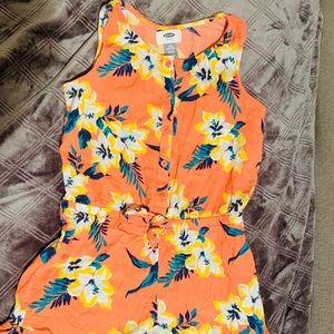 Girls Old Navy romper, size 10-12